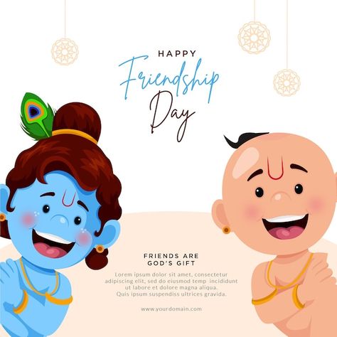 Friendship Day Poster, Poster Friendship, Krishna Sudama, Friendship Day Cards, 25th Birthday Wishes, Happy Friendship Day Images, Happy Friendship Day Quotes, Friendship Day Images, Happy Diwali Wallpapers