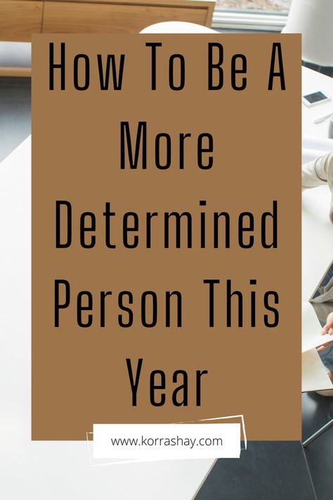 How to be a more determined person this year! Tips for becoming more disciplined and determined! How To Be Determined, Friday Motivation, You Can Do Anything, Pep Talks, Write It Down, Come And Go, Self Motivation, Self Improvement Tips, Motivate Yourself