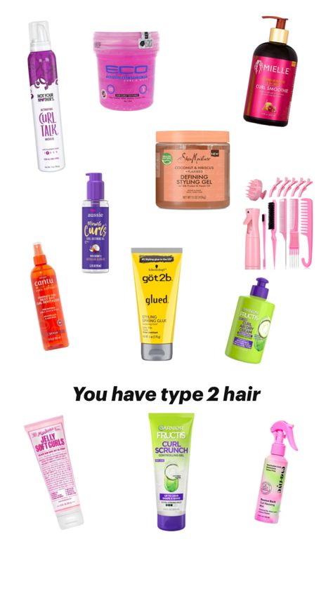 Products for your type 2 a,b,c hair Type 2 Hair, Wavy Hair Routine, 2a Hair, Air Dry Cream, Wavy Hair Care, Hair Routine, Styling Gel, Cream Style, Hair Routines