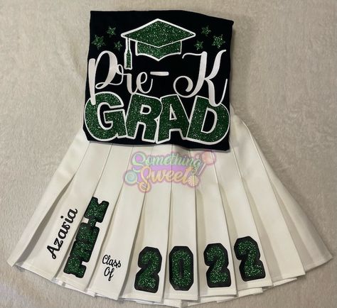 2023 Pre-k Kinder Kindergarten 4th 5th or 8th Grade - Etsy Prek Graduation, Pre K Graduation, 8th Grade Graduation, Graduation Outfits, Class Of 2024, Graduation Outfit, Girls Clothing Sets, 8th Grade, Clothing Sets