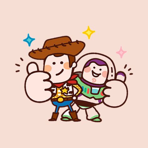 Woody And Buzz Drawing, Woody Toy Story Drawing, Dibujos Toy Story, Woody And Buzz, Woody Toy Story, Clay Figures, Cartoon Images, Kawaii Wallpaper, Cute Disney