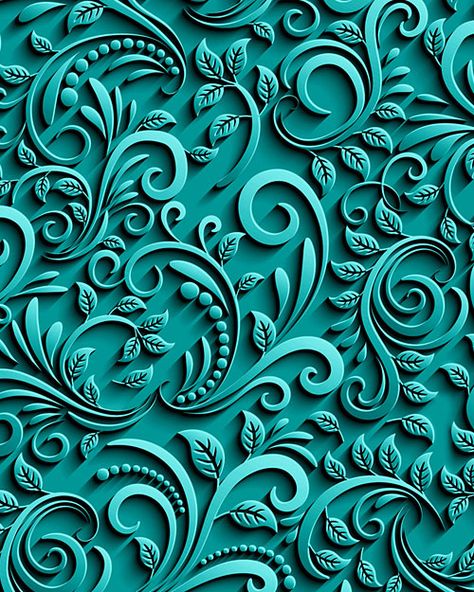 Digitally printed, larger leaf swirls are about 2", 'Abstract Paisley Cutouts Teal' by the Rubin Design Studio, designed exclusively for eQuilter.  Quilt Fabrics from www.eQuilter.com Digital Print All Over Design, Digital Prints For Fabrics, Digital Print Fabric Design, Teal Prints, Abstract Paisley, Digital Print Design, Summer Wall Art, Quilt Fabrics, Free Quilt Patterns