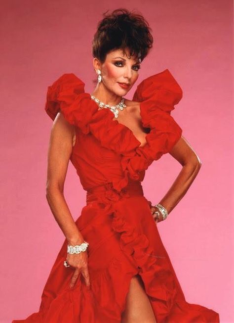 Dynasty Aesthetic 80s, Dynasty Outfits 80s, Joan Collins Dynasty, Alexis Colby, Black Hollywood Glamour, 80s Glamour, 90s Vogue, Alexis Carrington, Fem Fatale