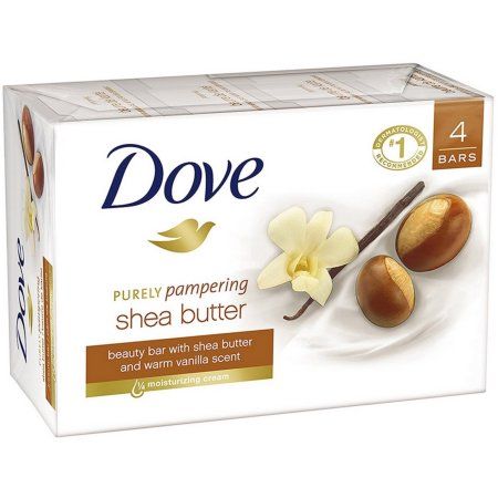 Dove Purely Pampering, Dove Bar Soap, Dove Bar, Dove Beauty Bar, Dove Soap, Dove Beauty, Gentle Skin Cleanser, Mild Cleanser, Vanilla Scent