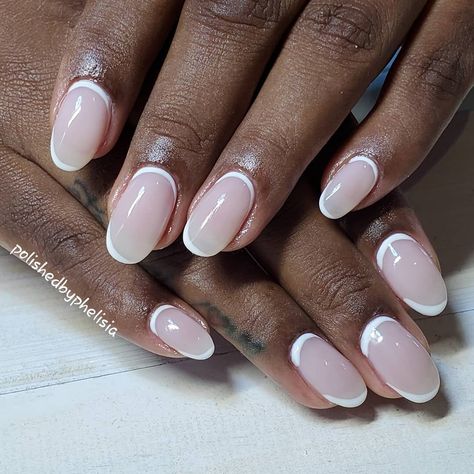 Side French Manicure, Reverse Manicure French, Half Moon Manicure Vintage, Reversed French Manicure, Reverse French Nails Half Moon Manicure, Reverse French Tip Nails, Reverse French Tip, Reverse Manicure, Polygel Manicure