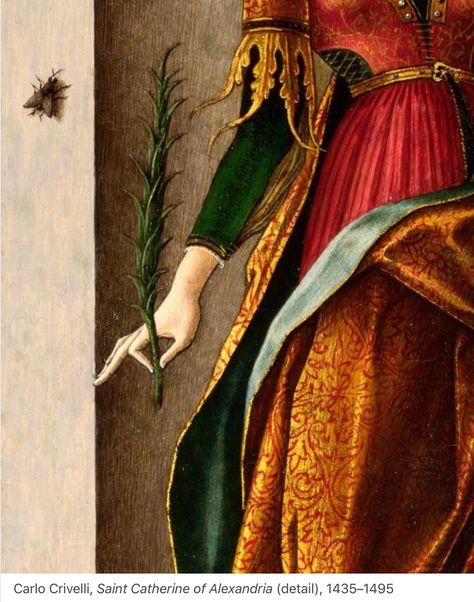 Carlo Crivelli, Saint Catherine Of Alexandria, Catherine Of Alexandria, Giovanni Bellini, Saint Catherine, Painting Details, Art Details, St Catherine, Elegant Art