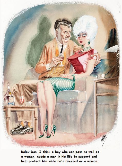 Whan a young crossdresser meets a sugar daddy Bill Ward, Commit Adultery, Funny Cartoon Pictures, Alcoholic Beverage, Girl Artist, Vintage Cartoon, Girly Art, Funny Cartoon, Comic Character