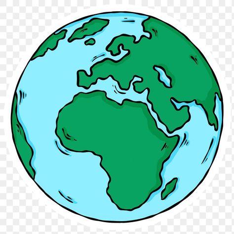 Earth Design Graphic, Earth Illustration Art, Earth Illustration Design, Planet Earth Drawing, Earth Graphic Design, Earth Clipart, Earth Png, Globe Drawing, Globe Illustration