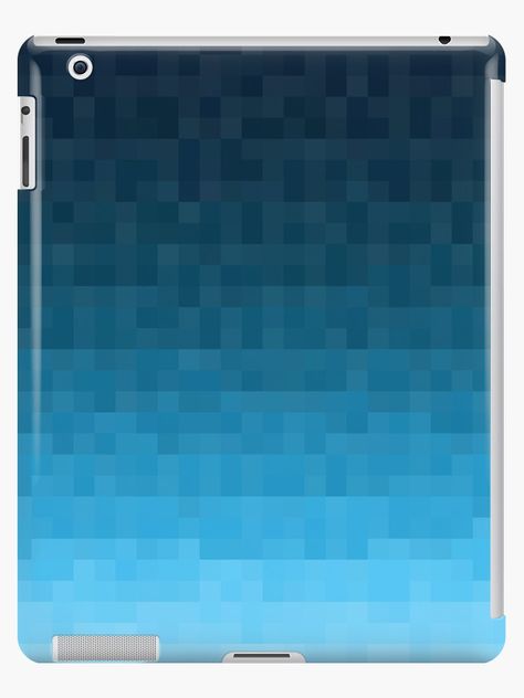 Abstract blue gradient . Pixel square blocks. Mosaic pattern. by AureliasDreams Pixel Gradient, Fun Quilts, Mosaic Pattern, Sky News, Block Wall, Blue Gradient, Hardcover Notebook, Mosaic Patterns, Hardcover Journals