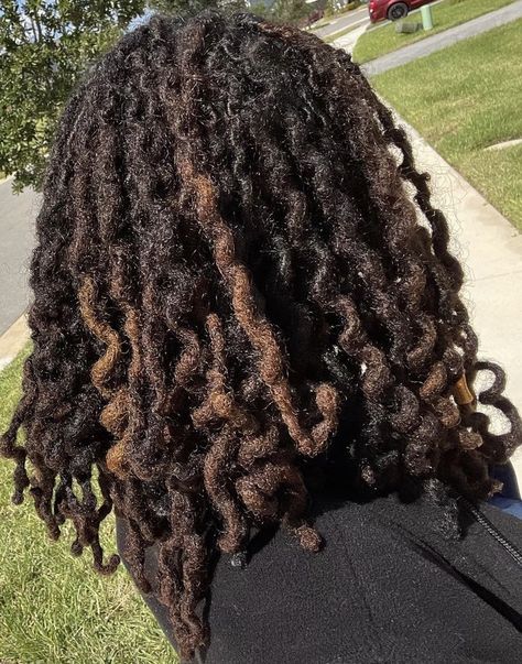 Dark Brown Locs, Dark Brown Dreads, 4c Locs, Brown Locs, Marley Locs, Dread Ideas, Ginger Locs, Dyed Dreads, Brown Dreads