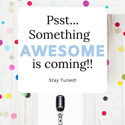 Hi everyone we have some exciting news coming in the next few days! Stay tuned! 😀🎉 Good News Coming Soon, Exciting News Image, Exciting Announcement Business, Something Exciting Is Coming Posts, Coming Soon Caption, Stay Tuned Image, Exciting News Coming, Stay Tuned Caption, Exciting News Coming Soon Quotes