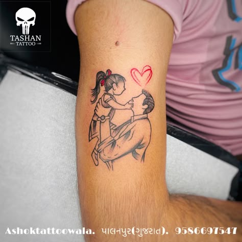 TashanTattoo
AshokTattooWala
S.4.5,Tirupati plaza
Opp. New bus stand
Near gd modi collage
Palanpur (gujrat)
9586697547
9687533310 Father Tattoo Ideas For Daughter, Father Tattoo Ideas, Tattoo Ideas For Daughter, Tattoo For Mom, India Tattoo, Father Tattoos, Daughter Tattoo, Mother Tattoos, Unique Tattoo Designs