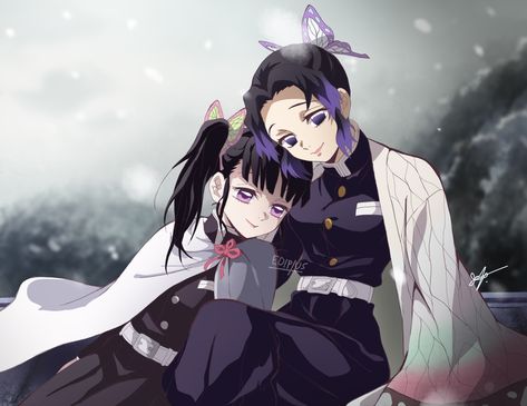 #Anime Demon Slayer: Kimetsu no Yaiba Kanao Tsuyuri Shinobu Kochou #1080P #wallpaper #hdwallpaper #desktop Kanao Tsuyuri, Hxh Characters, Shinobu Kocho, Anime Angel, Matching Profile Pictures, Kochi, All Anime, Slayer Anime, Otaku Anime