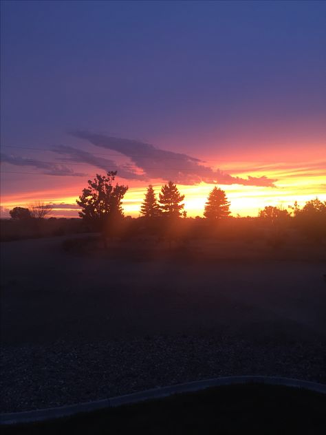 Kuna, Idaho sunset Kuna Idaho, Sky Day, Beautiful Sunset, Summer Aesthetic, Idaho, Looking Up, Celestial Bodies, Road, Beauty