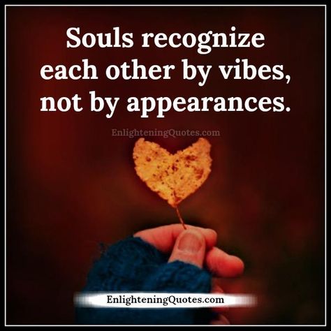 Souls recognize each other by vibes, not by appearances - Enlightening Quotes Cant Be Together, Vibe Quote, Cute Images With Quotes, Soul Connection, What Is Meant, Meeting Someone, Digestion Problems, Beautiful Soul, Feelings