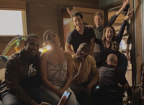 Station 19 Cast, Okieriete Onaodowan, Jay Hayden, Jaina Lee Ortiz, Barrett Doss, Jason George, Bts Station, Station 19, Group Pictures