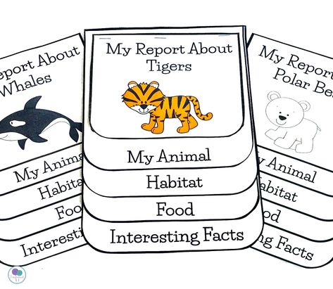 Animal Habitats - A First Grade Research Project - Firstieland Animal Projects For Preschool, Grade 1 Projects, First Grade Projects Ideas, All About Animals Activities, Animal Lessons For Kindergarten, Kindergarten Research Project, 1st Grade Projects, Animal Habitat, First Grade Research Project Ideas