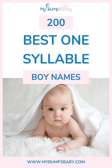 200 Best One Syllable Boy Names. 1 Syllable Boy Names, One Syllable Boy Names, One Syllable Names, Boy Names List, Religious Names, Boy Middle Names, N Names, Names For Boys List, Names Cute