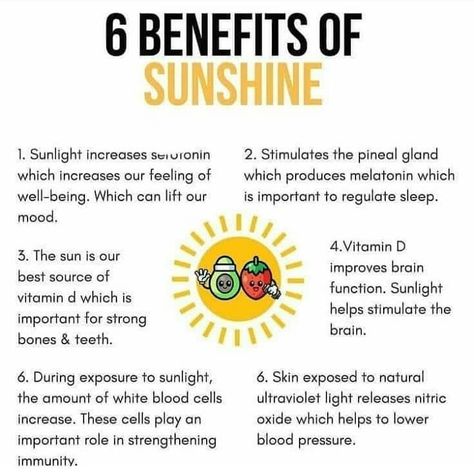 @veganclassroom on Instagram: “6 benefits of sunshine ☝🌱🌱🌱 Vegan teach 🎓✒ ~ Tag your friends ☀ ☀ ☀ ~ ~ 👉 @veganclassroom 👉 @veganclassroom ~ ~ #VeganNews…” Sun Benefits Health, Benefits Of Sunshine, Sunshine Benefits, Sun Therapy, Wednesday Ideas, Sun Benefits, Medicine Quotes, Sun Energy, Herbal Health