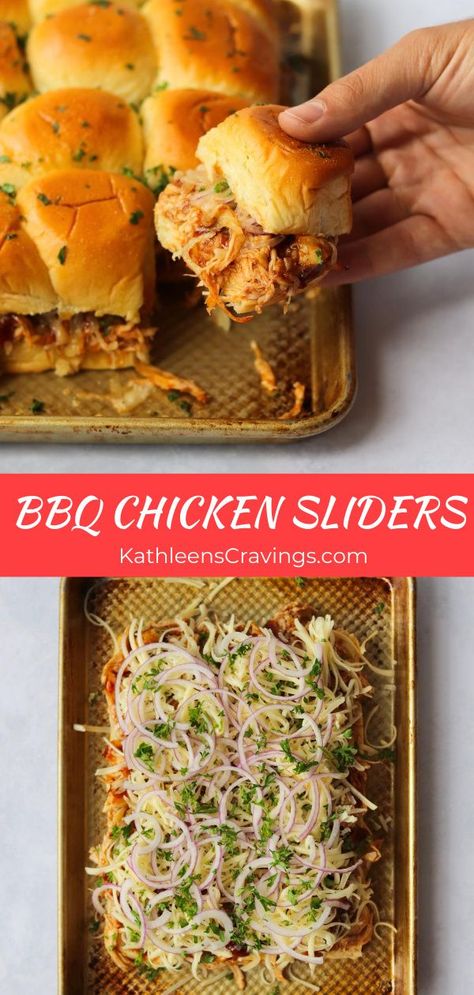 Ground Chicken Sliders Recipes Kings Hawaiian, Pulled Chicken Rotisserie, Appetizer Recipes Game Night, Sliders Recipes Hawaiian Rolls Rotisserie Chicken, Easy Dinner For Game Night, Pineapple Chicken Sliders, Dinners With Hawaiian Rolls, Easy Game Day Sliders, Pulled Chicken Sliders Recipes