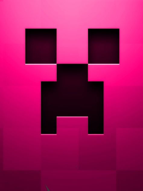 Pink Creeper Flowering Creepers, Love Minecraft, Regrow Hair Naturally, Creeper Minecraft, Minecraft Bedroom, Minecraft Mobs, The Creeper, Nova Skin, Minecraft Wallpaper