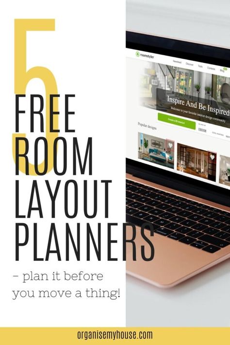 Room Planner Website, Free Room Layout Planner, Website To Plan Your Room, Free Floor Plans Layout, Redesign House Layout, Room Planning Website, Free Room Design App, Room Planner Layout, Craft Room Layout Ideas Floor Plans