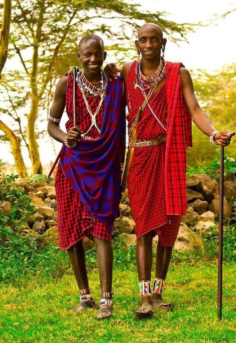 Maasai Dress, Masai Tribe, Amboseli National Park, Maasai People, Traditional African Clothing, Afrikaanse Kunst, African People, Africa Fashion, Maasai