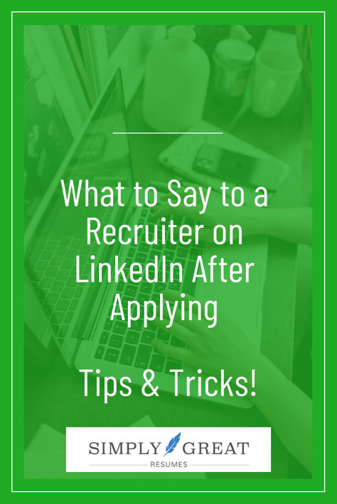 Are you ready to kick off the new year with a successful job search? Check out Simply Great Resumes Blog for incredibly helpful information including one of the most asked questions - What to say to a recruiter on LinkedIn after applying. How To Message A Recruiter On Linkedin, Successful Job, Career Exploration, Most Asked Questions, What To Say, Are You Ready?, Questions To Ask, Say What, Fitness Beauty