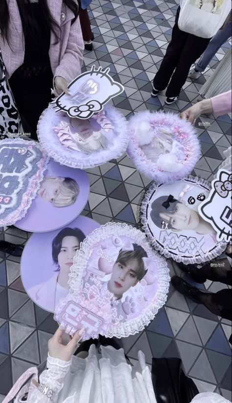 K-pop Picket, Diy Kpop Picket, Kpop Picket Deco, Kpop Picket, Carat Aesthetic, Lee Dokyeom, Picket Signs, Svt Mingyu, Concert Signs