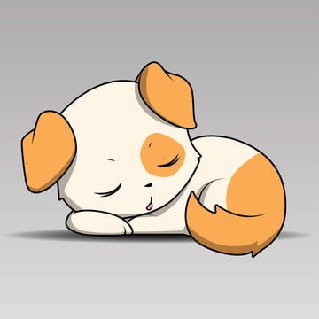 Cute Dog Vector, Puppy Smiling, Cartoon Dog Drawing, Sleeping Drawing, Dog Background, Dibujo Simple, Baby Pony, Sleepy Dogs, Sleeping Puppies