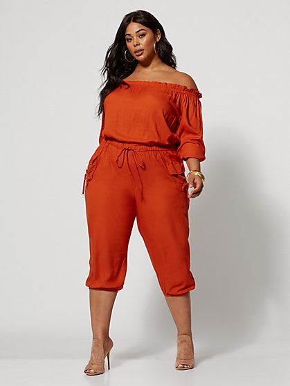 Jumpsuit Outfit Plus Size, Jumpsuit For Plus Size Women, Tapered Pant, Trendy Plus Size Dresses, Utility Jumpsuit, Trendy Plus Size Fashion, Hipster Grunge, Fashion To Figure, Plus Size Jumpsuit