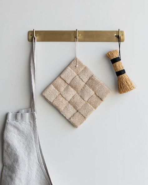 Sarah Van Raden (@notaryceramics.home) | Instagram Bathroom Closets, Fog Linen Work, Fog Linen, Brass Hook, Handmade Brass, Minimal Modern, Pink Tone, Hand Thrown, Stop Motion