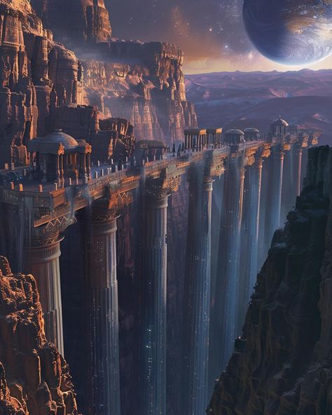 Home of the argonauts. Future city inspired by Ancient Greece. #ancientarchitecture #ancient #ancientgreece #pillars #ancientworld #scifiart #futurecity #futurecities #scifi #futureart #epicfantasy #epic #fantasyartwork #fantasy #midjourney #ai #digitalart Greek Sci Fi, Fantasy Greece, Unique Shots, Mandala Rock Art, Celestial Art, Fantasy City, Fantasy Setting, Future City, Fantasy Concept Art