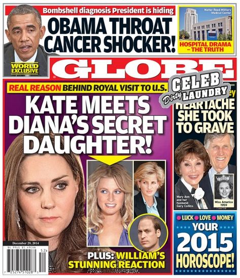 GLOBE: Kate Middleton Meets Princess Diana's Daughter in New York City - Prince Williams' Stunning Reaction! (PHOTO) Princess Diana Daughter, Reaction Photo, Principe William, Popular Magazine, Prince Williams, Shocking News, Miss America, Diana Spencer, Princesa Diana