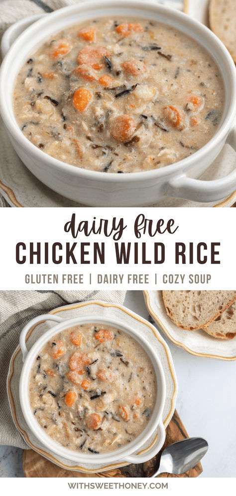 Chicken And Wild Rice Soup, Wild Rice Soup Recipes, Chicken Wild Rice, Leftover Thanksgiving, Chicken Wild Rice Soup, Rice Soup Recipes, Chicken Rice Soup, Chicken And Wild Rice, Recipes Fall