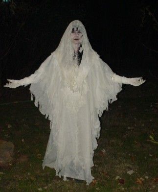 Halloween Costume-Ghost Ghost Women Costume, Ghost Lady Costume, Victorian Ghost Halloween Costume, Creepy Ghost Costume, Realistic Ghost Costume, Ghost Costume Diy Womens, Ghost Dance Costume, Ghost Dress Costume, Ghost Woman Costume