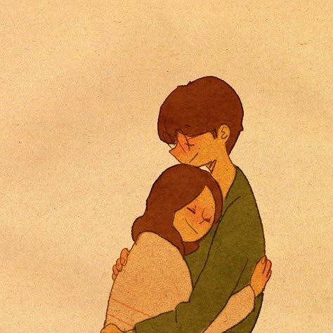 Te abrazare y en cada abrazo que te de, te entregare Tódo Mi amor Mi Ingrid!!!! Love Is In Small Things, Puuung Love Is, Hugging Drawing, Love Cartoon Couple, Cute Couple Drawings, Romance Art, Couple Illustration, Cartoons Love, Cute Love Cartoons