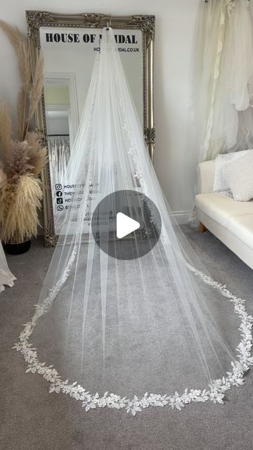 Just obsessed with this new lace edged veil. The veil that just looks incredible with every dress!  

Available now @houseofbridaluk (IG)  #veil #laceveils #bride #bridetobe #weddingdress #weddingshampshire 

https://houseofbridal.co.uk/ Sparkle Veil, Lace Edge Veil, Sparkle Wedding, Lace Veils, The Veil, Wedding Veil, Lace Edging, Veil, Wedding Dresses