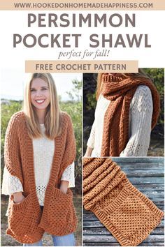 Crochet Scarves With Pockets, Crochet Shawls And Wraps With Pockets Free Patterns, Whipple Stitch Crochet, Perfect Pockets Shawl Pattern, Granny Square Wrap Pattern Free, Granny Square Pocket Shawl, Crochet Pocket Wrap Pattern Free, Free Crochet Pocket Shawl Patterns, Free Pocket Shawl Crochet Pattern