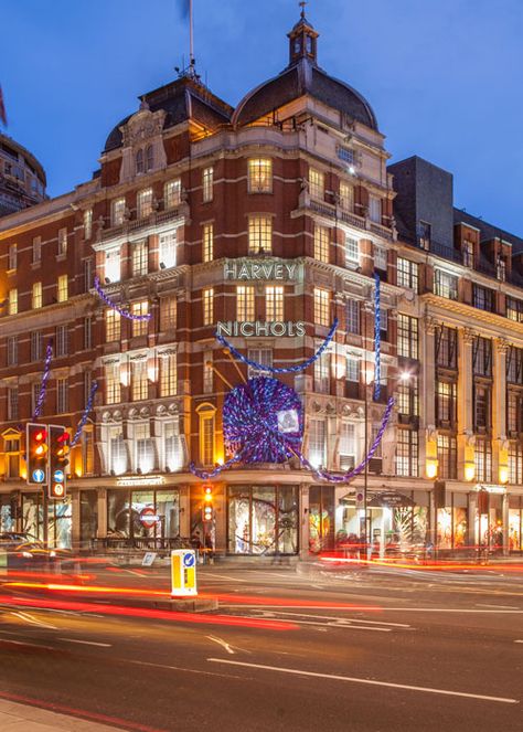 Harvey Nichols London, Harvey Nichols Window Display, London Department Stores, Oxford Street London Christmas, The Mandrake Hotel London, Four Seasons Hotel London, London Vibes, Harvey Nichols, Duke Of York