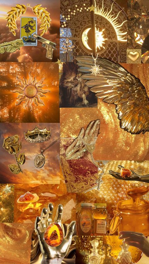 #icarus #gold #thefool #sun #honey Icarus Apollo, Apollo Aesthetic, Goddess Aesthetic, Sun Aesthetic, Bing Bong, Egyptian Beauty, Magical Life, Pretty Backgrounds, Celebrity Wallpapers