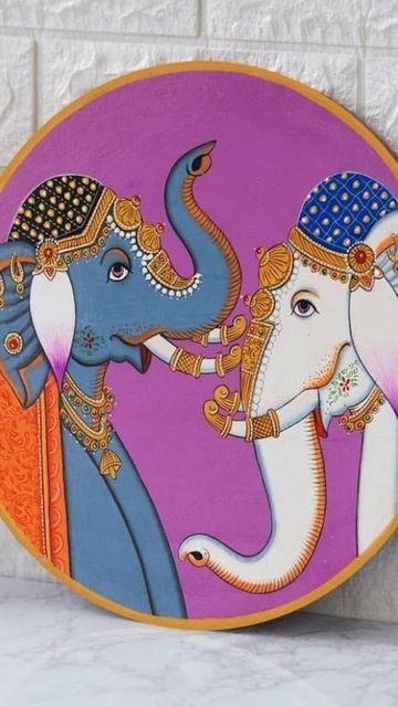 Craft Vatika on Instagram: "Handmade Pichwai paintings #paintings #rajasthan #handmade #india" Elephant Pichwai Painting, Pichwai Painting, Pichwai Paintings, Fine Arts, Elephant, Paintings, India, Fine Art, On Instagram