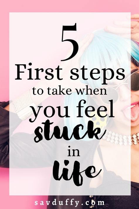 Five first steps to take when you feel stuck in life Feeling Stuck In Life, Stuck In Life, Working On Me, Feel Stuck, Behavioral Health, Feeling Stuck, What Happens When You, Take The First Step, Self Improvement Tips