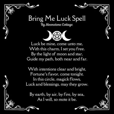 Glamour Spell, Spells That Actually Work, Lunar Witch, Old Souls, Good Luck Spells, Nature Witch, Come Unto Me, Luck Spells, Witch Spirituality