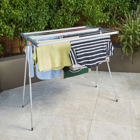 Artweger Twist 140 Clothes Line Airer - Howards Storage World Portable Clothes Line, Washing Baskets, Kitchen Maid, The Caravan, Drying Racks, Linen Cupboard, Laundry Essentials, Drying Rack Laundry, Washing Basket