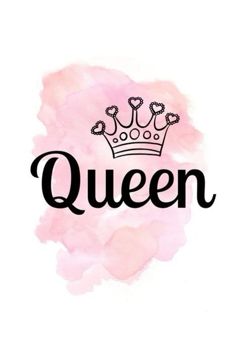 Queen Wallpaper Crown, Pink Queen Wallpaper, Kraf Kertas, Queens Wallpaper, Queen Aesthetic, Phone Wallpaper Quotes, Cute Love Wallpapers, Dont Touch My Phone Wallpapers