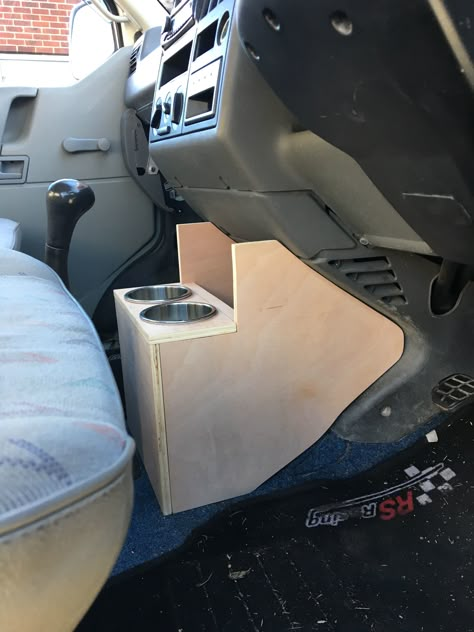 T5 Ablage vorne Diy Center Console Van, Van Center Console Ideas, Diy Center Console Truck, Vw T4 Interior Ideas, Vw T4 Camper Interior Ideas, Vw T5 Interior Ideas, Vw T4 Interior, Vw T5 Camper Interior Ideas, T4 Interior