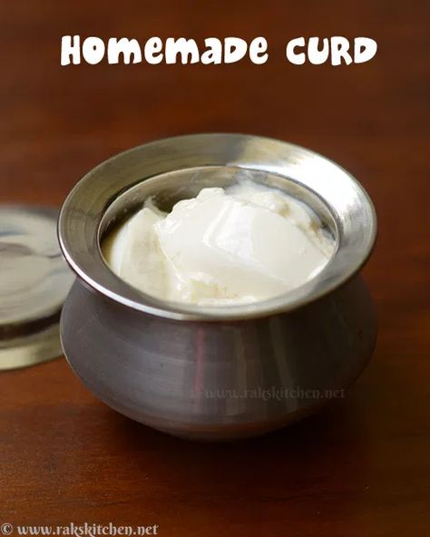 How to make curd at home, Homemade curd recipe - Raks Kitchen Milk Curd, Happy Homemaking, Famous Food, Curd Recipe, Cheese Curds, Tech Blog, Easy Comfort Food, Best Comfort Food, Arabic Food