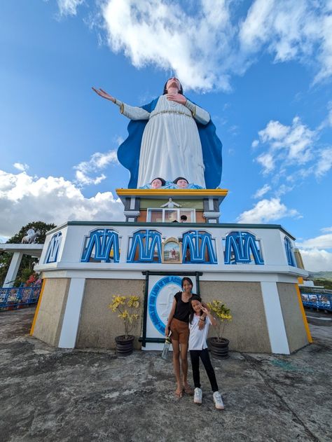 Mama Mary Shrine, Maasin, Southern Leyte, Philippines 🇵🇭 📍 Mary Shrine, Leyte Philippines, Philippines Vacation, Travel Philippines, Mama Mary, Leyte, Mother Mary, Philippines, Travel