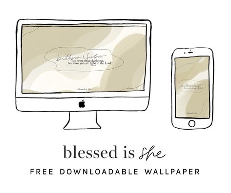 Brothers and sisters: You were once darkness, but now you are light in the Lord. // Ephesians 5:8  Download this week's sweet free wallpapers from today's readings designed by Jazmin De Guzman. 💛 Ephesians 5 8, Blessed Is She, Catholic Women, Brothers And Sisters, Free Wallpaper, Then And Now, The Lord, Lifestyle Blog, Wallpapers